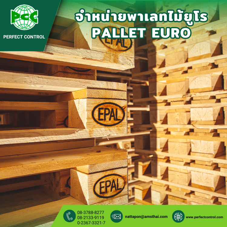 จำหน่ายพาเลทไม้ยูโร PALLET EURO