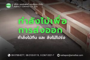 ทำลังไม้เพื่อการส่งออก